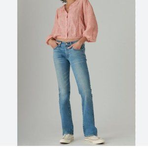 Lucky Brand Women's Mid Rise ‘Sweet’ Bootcut Jean – Size 10/30R